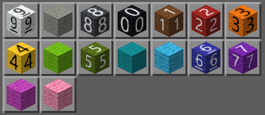 数値ブロック一覧